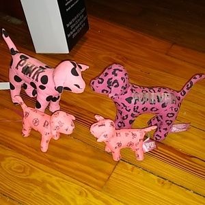 Victoria secret pink dogs.  TRADED